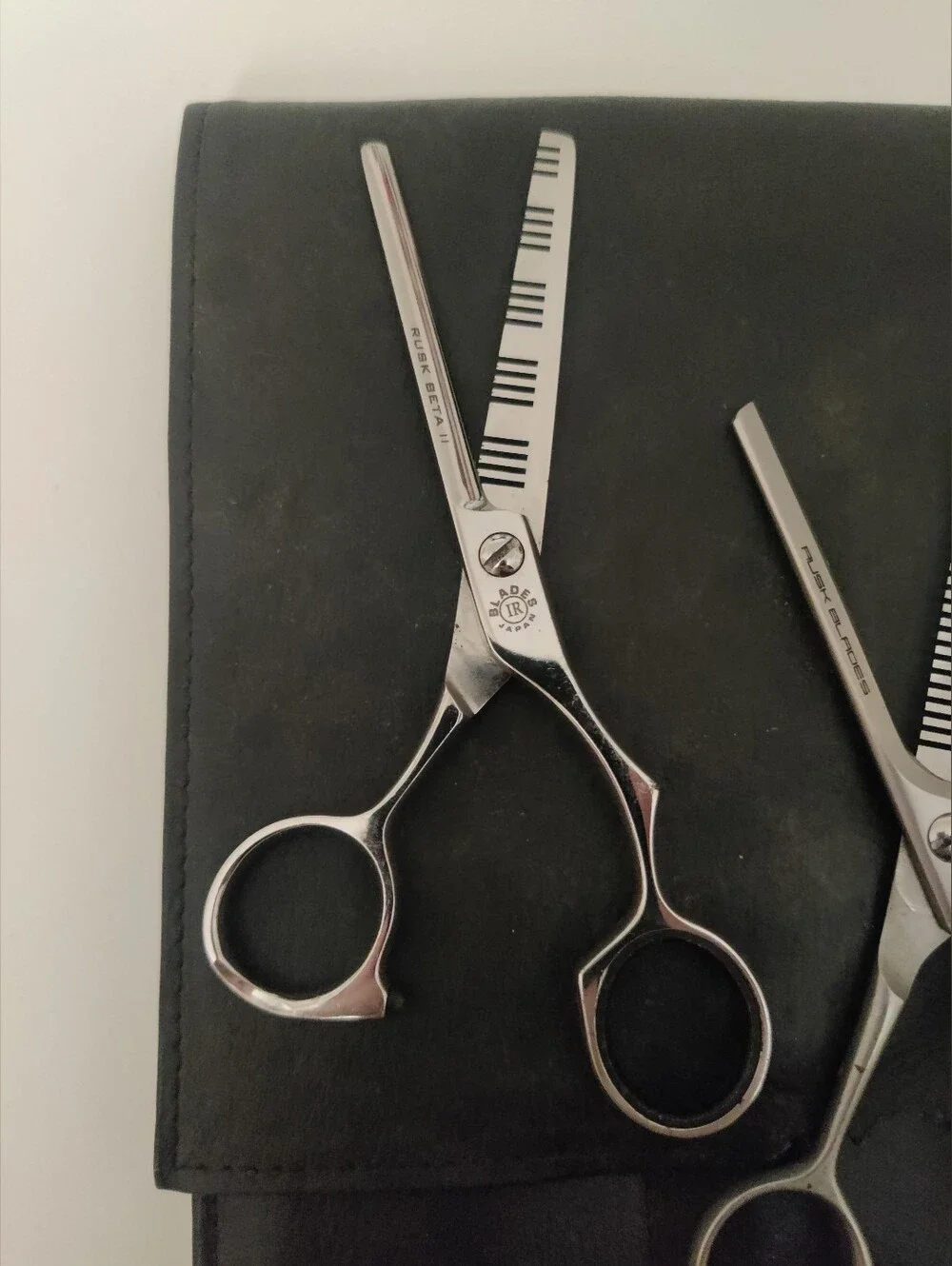 Professional Rusk Texturizing Shears made In Japan And Germany